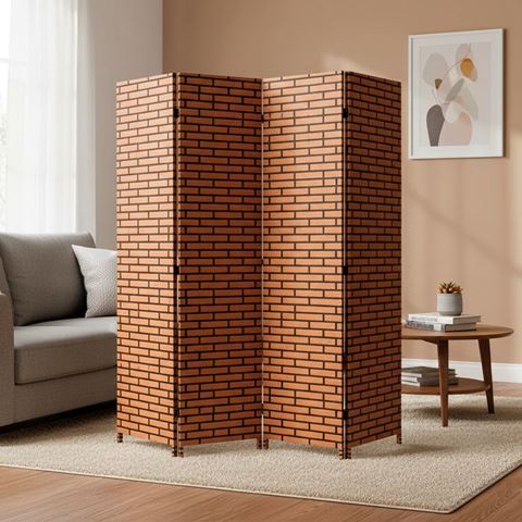 Imagen de Biombo Separador de 4 Hojas - 180x180 cms - Separador de ambientes