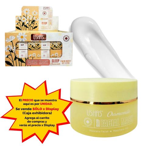 Imagen de Mascara facial Ushas-Manzanilla-HA590-2