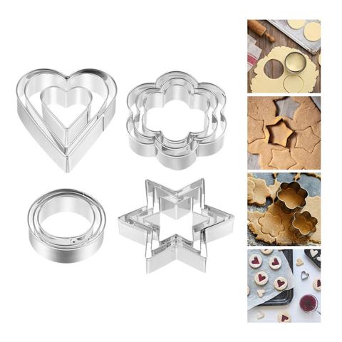 Imagen de Moldes Set x 12 Cortantes galletas - Repostería