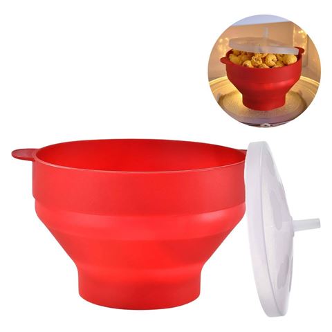 Imagen de Pop Corn  - Recipiente de silicona para Pop con tapa