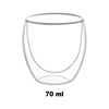 Imagen de Vaso doble pared 70ml. C/U