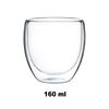 Imagen de Vaso vidrio doble pared 160 ml. C/U
