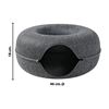 Imagen de Cama redonda para mascota con tunel