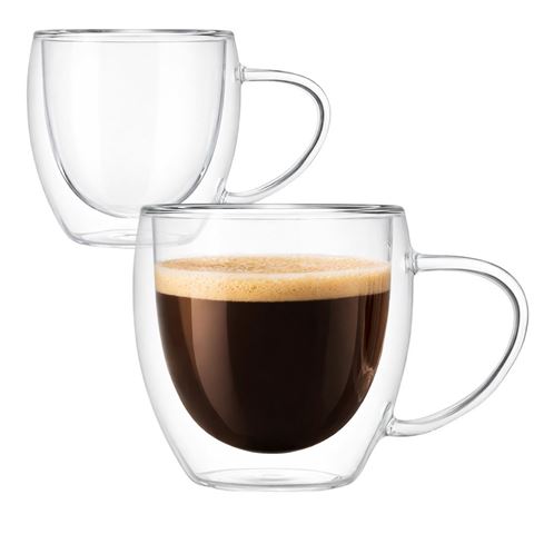 Imagen de Taza de vidrio Doble pared   250 ml