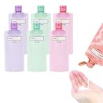 Imagen de Botella de viaje flexible Set x 6 piezas - 90ml c/u