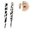 Imagen de Pinza metálica para cejas animal print