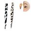 Imagen de Pinza metálica para cejas animal print