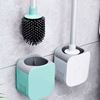 Imagen de Cepillo escobilla para inodoro en silicona con base