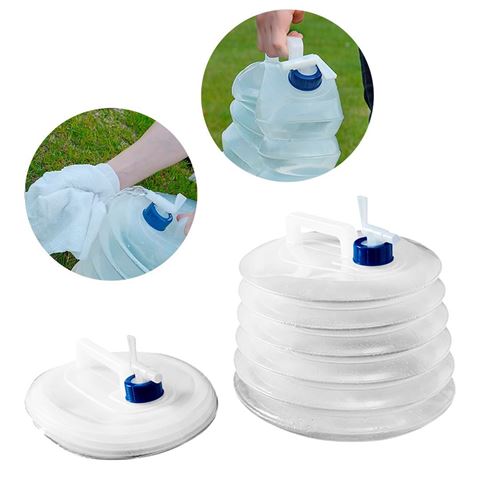 Imagen de Bidon plegable para agua con canilla - 10 Litros