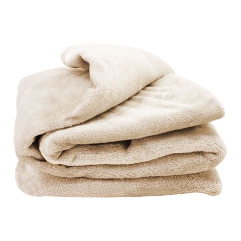 Imagen de Frazada Polar 1 Plaza Colores Lisos 200 cm x 150 cm