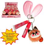 Imagen de Brillo labial Ushas con llavero peluche- UCS007-2