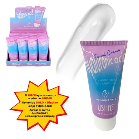 Imagen de Limpiador facial Ushas-acido hialuronico-HA606-2