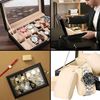 Imagen de Organizador de relojes - Caja visora para guardar relojes o pulseras Capacidad para 12 relojes