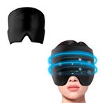 Imagen de Máscara compresa Gel frío alivia Migraña Dolor de cabeza