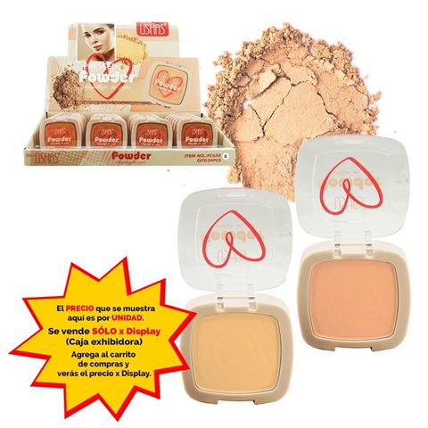 Imagen de Polvo compacto Ushas - FS033B
