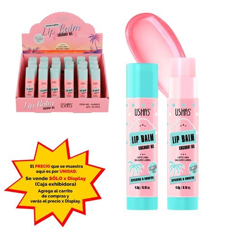 Imagen de Balsamo labial Ushas-Coco-ULB001