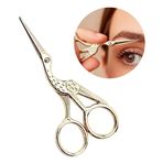 Imagen de Tijera para cejas Ushas en blister-CT474