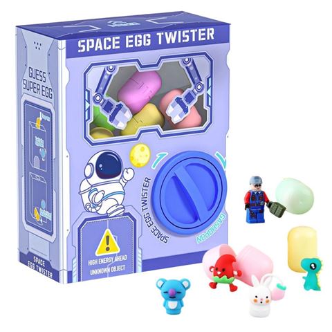 Imagen de Juguete Máquina infantil Juguetes huevo sorpresa - Diseños astronauta del espacio