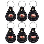 Imagen de Llaveros en cuero marca de autos x 6 unidades