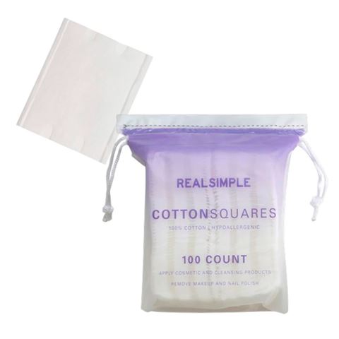 Imagen de Algodón cuadrados para limpieza o aplicar productos- contien