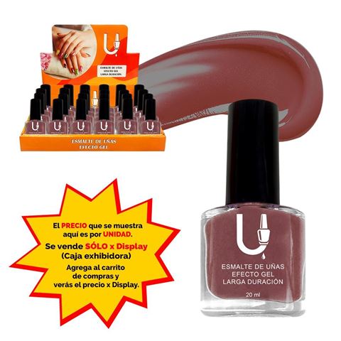 Imagen de Esmalte de uñas Ushas efecto gel-tono 610