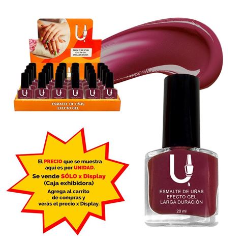 Imagen de Esmalte de uñas Ushas efecto gel-tono 715