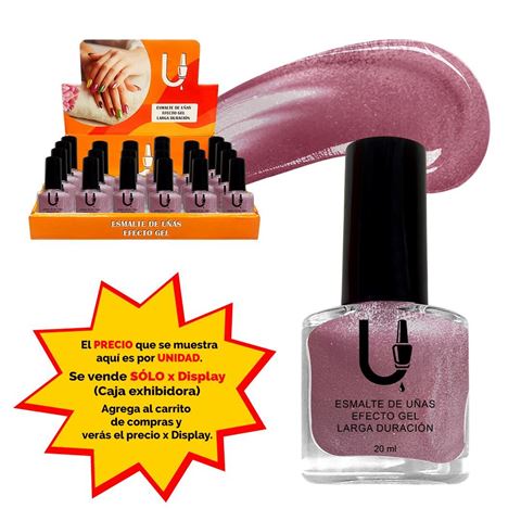 Imagen de Esmalte de uñas Ushas efecto gel-tono 048