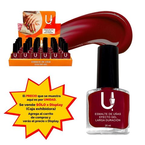 Imagen de Esmalte de uñas Ushas efecto gel-tono 085