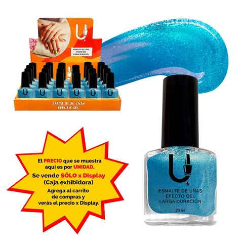 Imagen de Esmalte de uñas Ushas efecto gel-tono 055