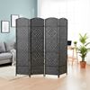 Imagen de Biombo separador de ratan 4 hojas