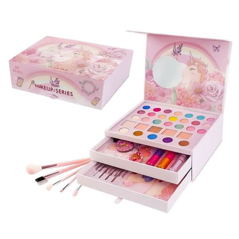 Imagen de Set de belleza infantil 3 niveles - Makeup y accesorios