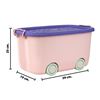 Imagen de Caja plastica de almacemaniento con ruedas-colores combinado