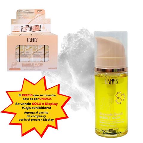 Imagen de Mascarilla Ushas burbujas-extracto castaño de Indias-HA609-3