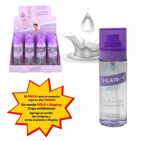 Imagen de Spray Ushas resaltador-iluminador de maquillaje liquido-HA61
