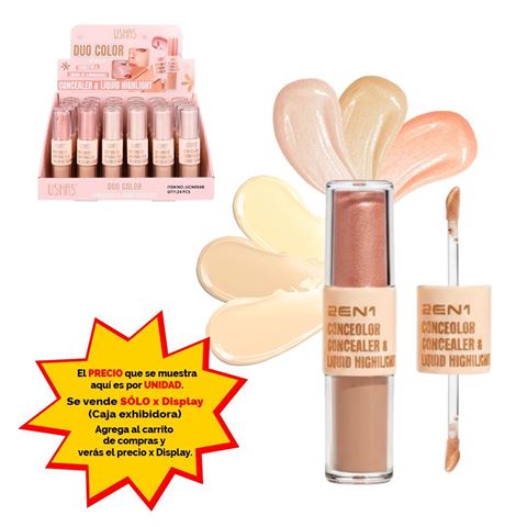 Imagen de Corrector-iluminador Ushas Duo- UCN004B