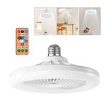 Imagen de Lámpara Led con ventilador de techo y control remoto - 3 tipos de luces regulables