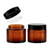 Imagen de Frasco marron con tapa u contratapa 50 ml
