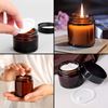 Imagen de Frasco marron con tapa u contratapa 50 ml