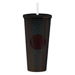 Imagen de Vaso texturado con tapa y sorbito 700 ml