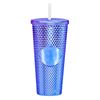 Imagen de Vaso texturado con tapa y sorbito 700 ml