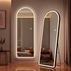 Imagen de Espejo de pie con luz led - Espejo arco cuerpo entero con luz led