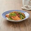 Imagen de Plato ceramica borde estampado redondo