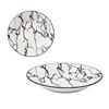 Imagen de Plato ceramica tipo marmolado redondo