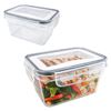 Imagen de Recipiente vianda rectangular 700ml - Con tapa cierre hermetico