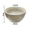 Imagen de Bowl ceramica redondo-color-exterior texturado
