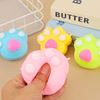 Imagen de Squishy Patitas Huellas C/U - Juguete anti estrés - Colores surtidos.
