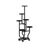 Imagen de Soporte para plantas - 6 Portamacetas + Estante inferior doble