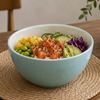 Imagen de Bowl ceramica redondo-liso borde color-interior blanco
