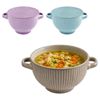 Imagen de Bowl ceramica con asas-colores lisos