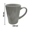 Imagen de Taza ceramica color liso-conica